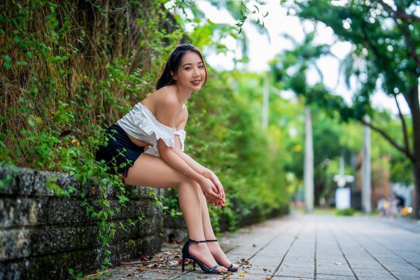 Девушка из азии