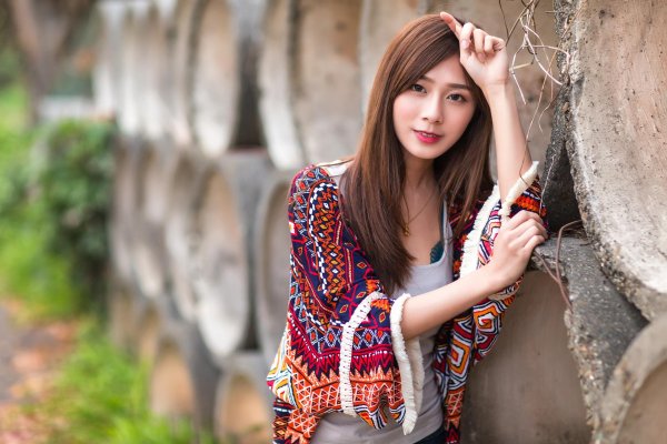 Девушка из азии