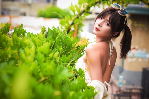 Девушка из азии