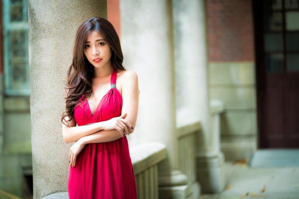 Девушка из азии