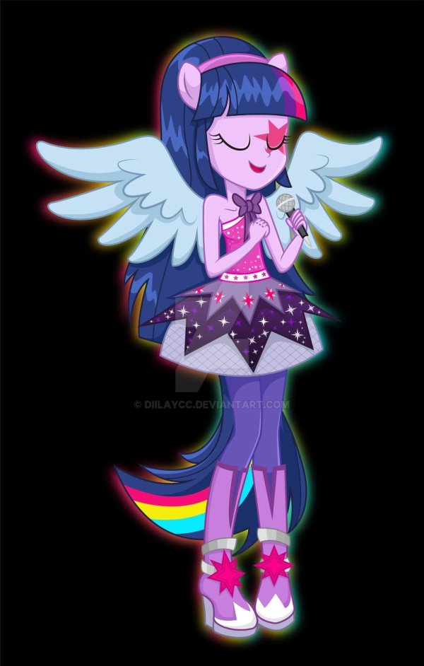 Искорка девушка эквестрии