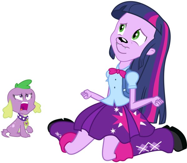 Искорка девушка эквестрии