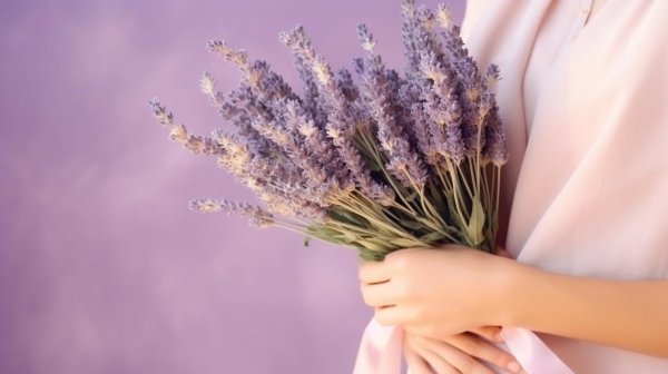 лавандовый букет