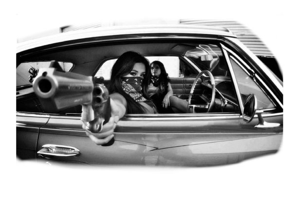 Бандит и девушка