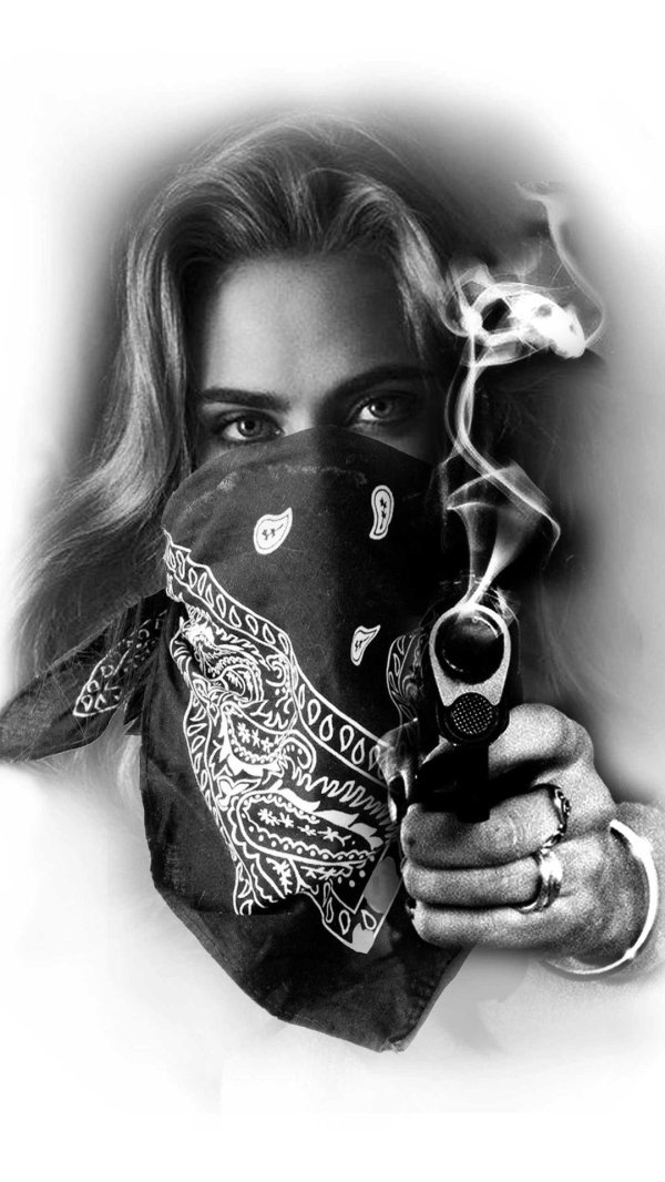 Бандит и девушка