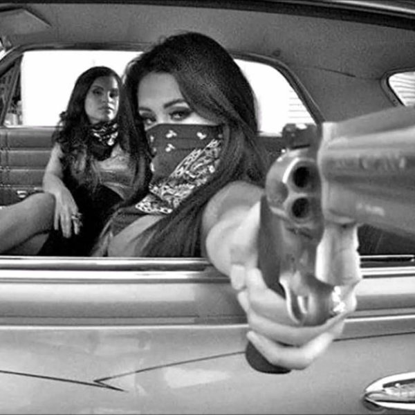 Бандит и девушка