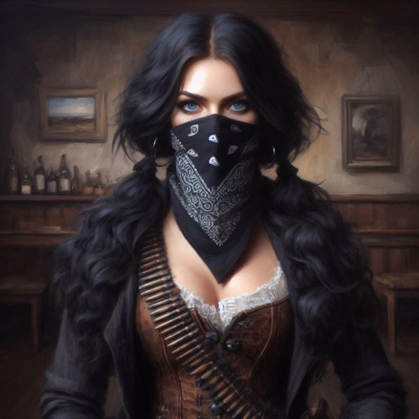 Бандит и девушка