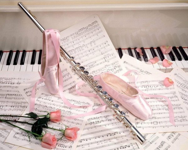 красивая флейта