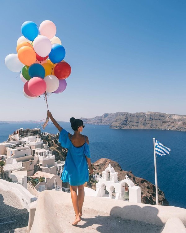 Греция с девушками