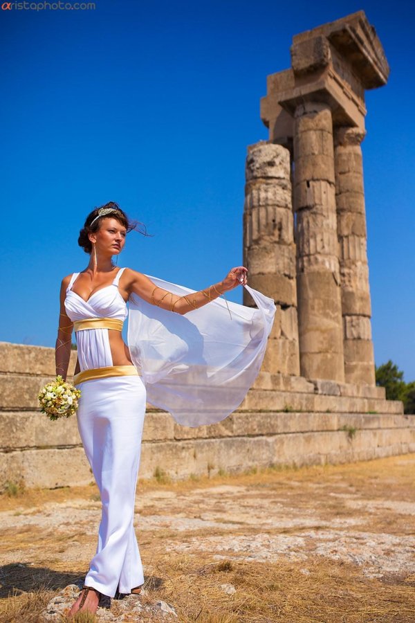 Греция с девушками