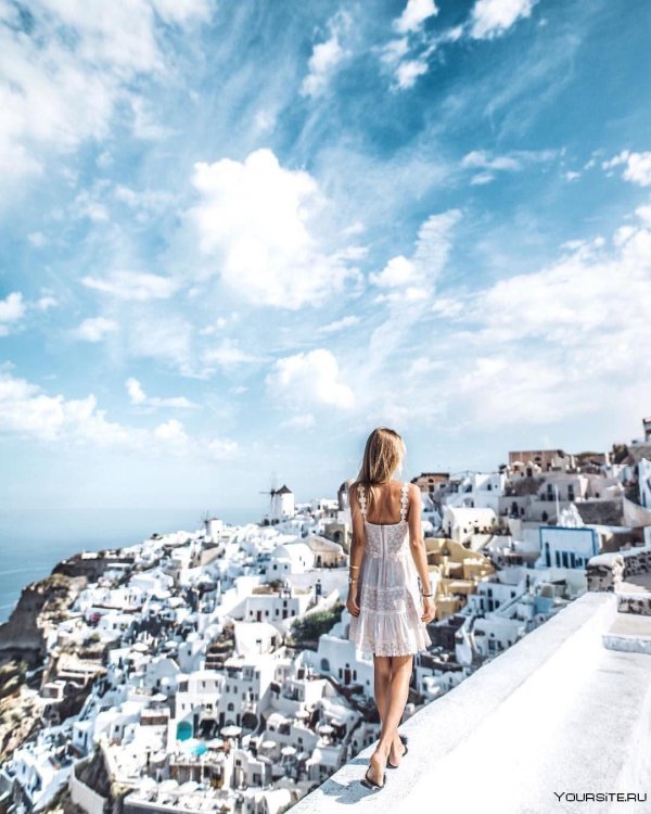 Греция с девушками