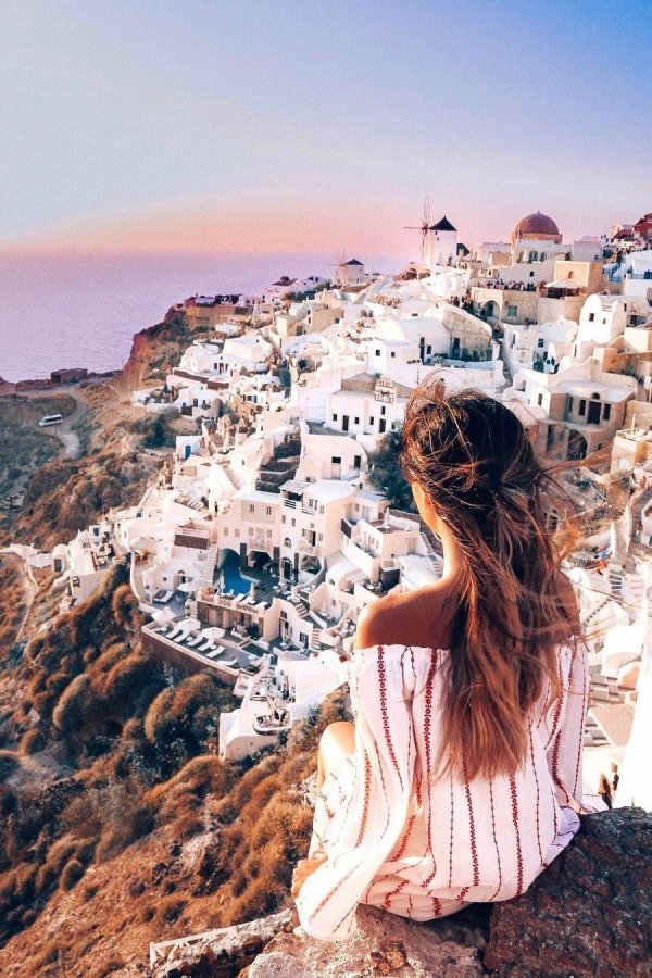 Греция с девушками