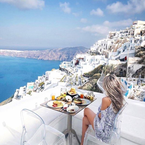 Греция с девушками