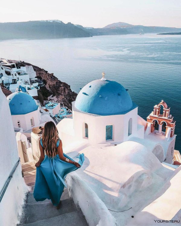 Греция с девушками