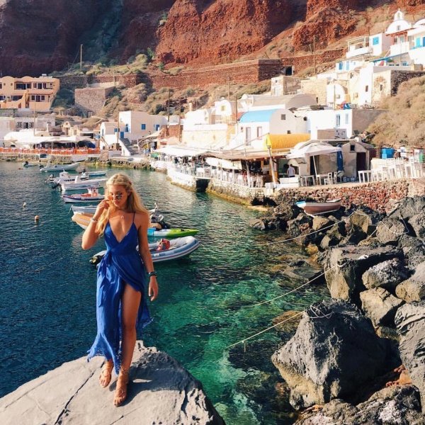 Греция с девушками