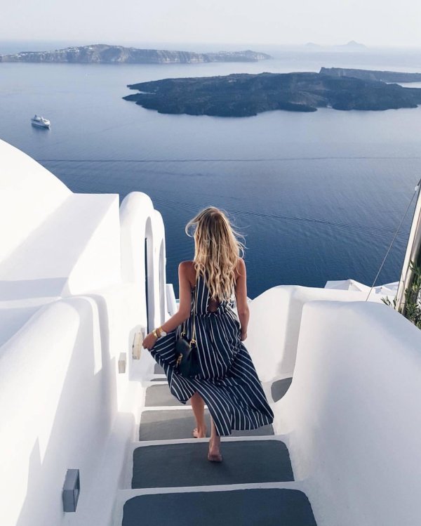 Греция с девушками