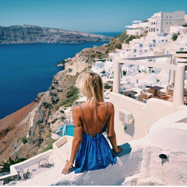 Греция с девушками