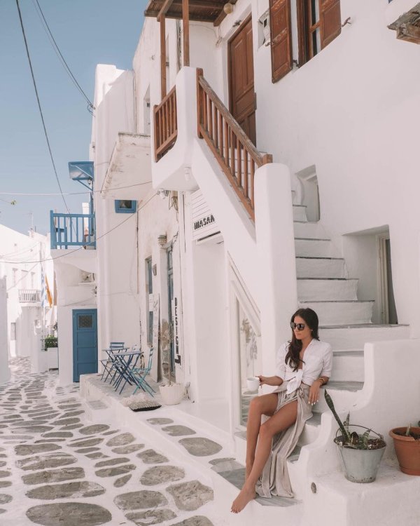 Греция с девушками