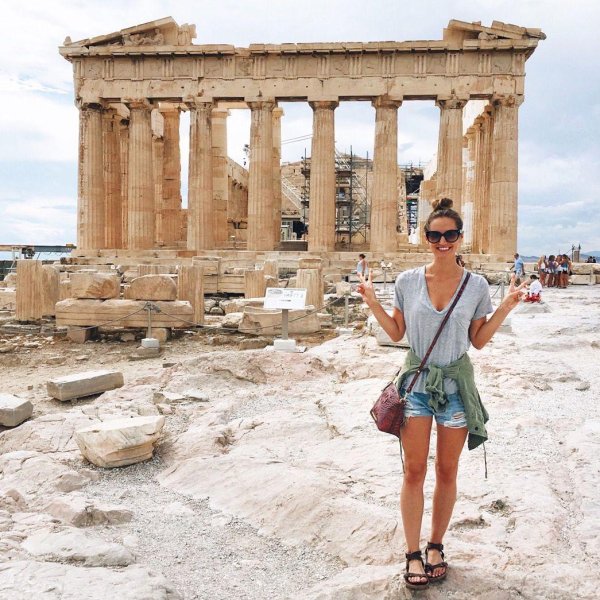 Греция с девушками