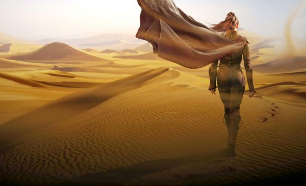 Девушка и пустыня