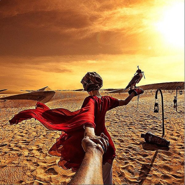 Девушка и пустыня