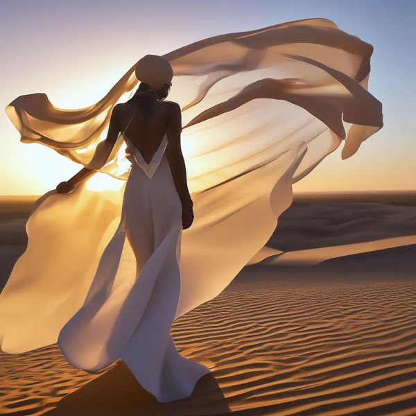 Девушка и пустыня