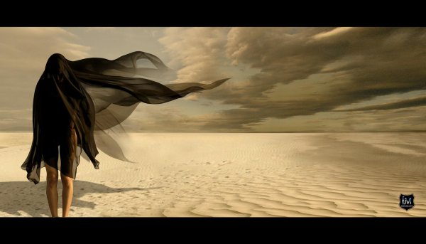 Девушка и пустыня