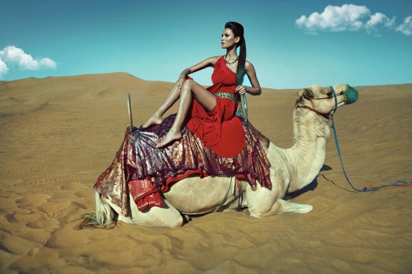 Девушка и пустыня