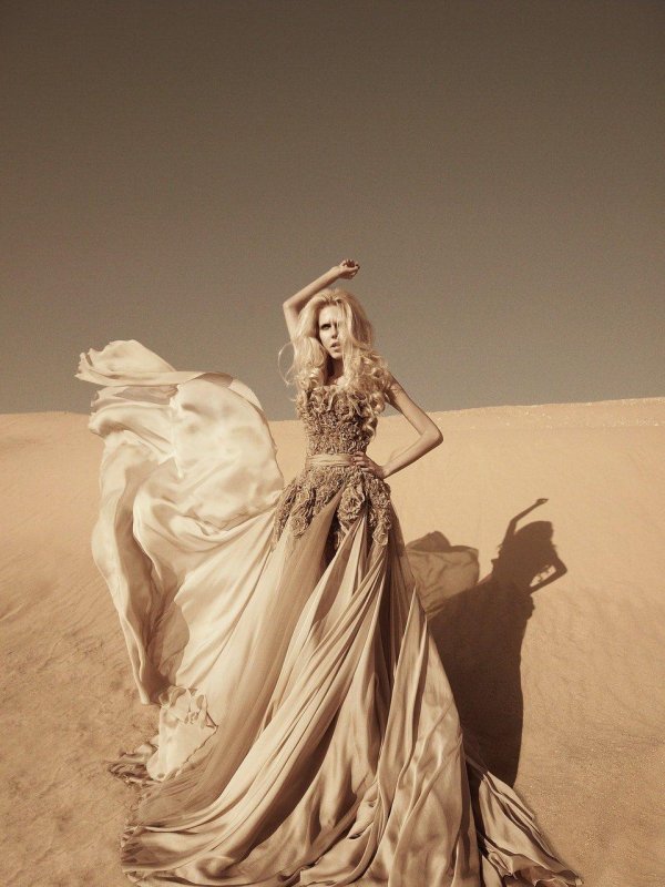 Девушка и пустыня