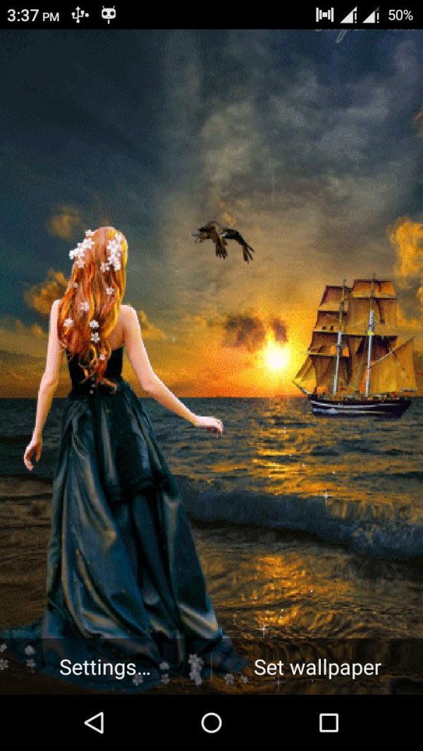 Девушка на корабле