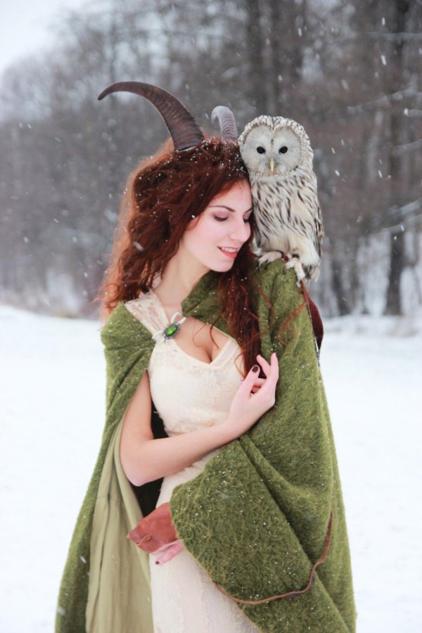 Совы с девушками