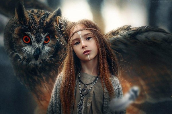 Совы с девушками