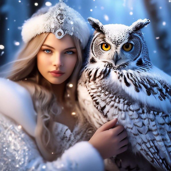 Совы с девушками