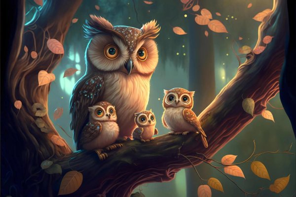 Совы с девушками