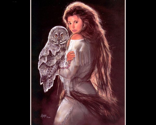Совы с девушками