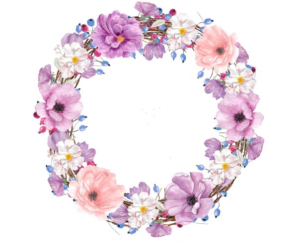 цветочный венок