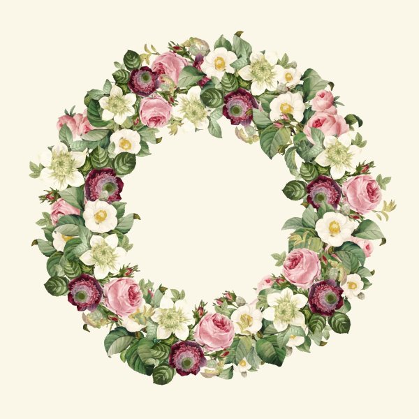 цветочный венок