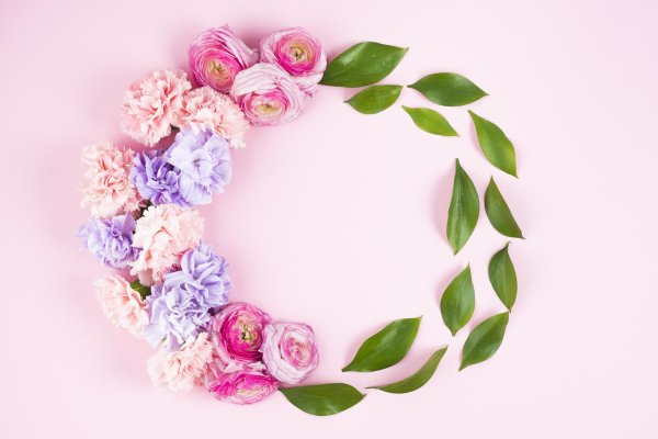 цветочные фоны