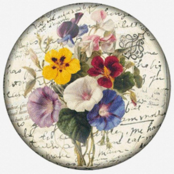 decoupageанютины глазки