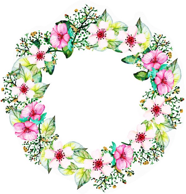 цветочная рамка