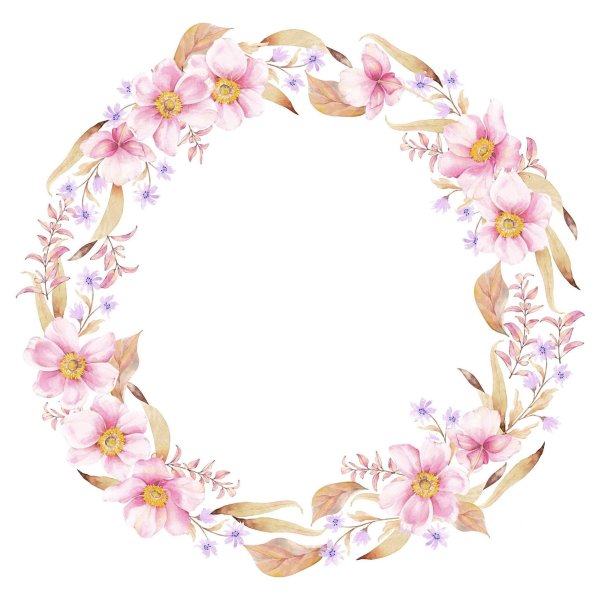 круглая рамка