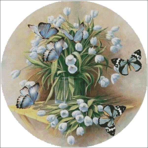 ландыши живопись