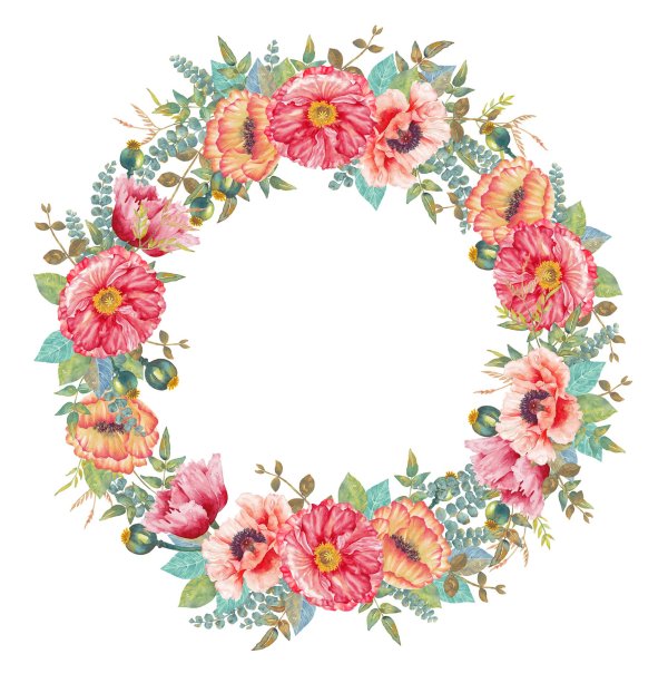 цветочный венок