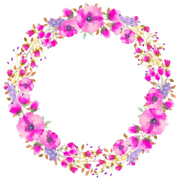 цветочный венок