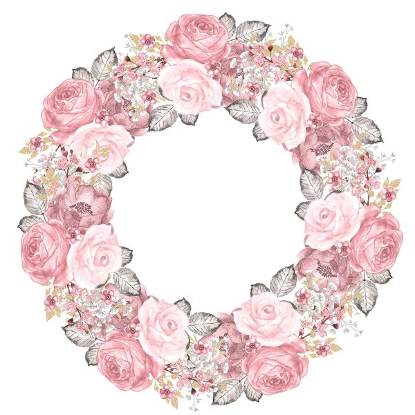 цветочный венок