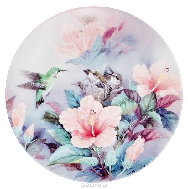 лены лиу тарелки живопись