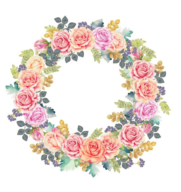 цветочный венок