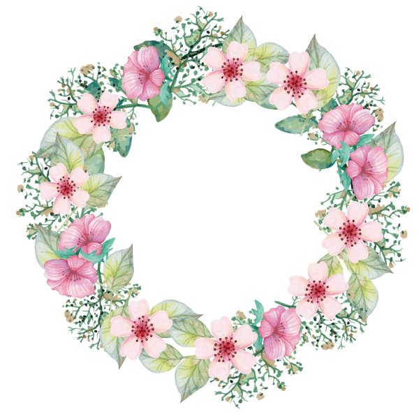 цветочная рамка