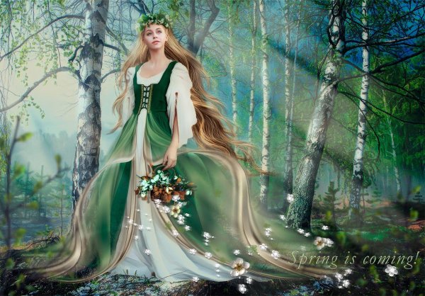 О весне и девушках