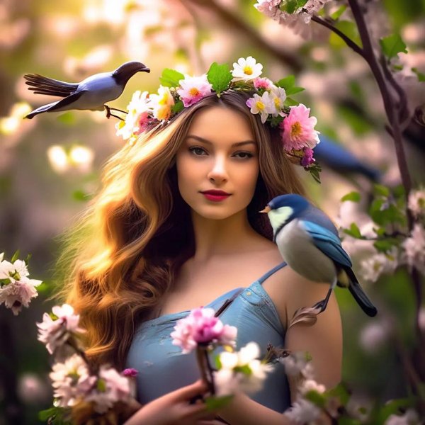 О весне и девушках